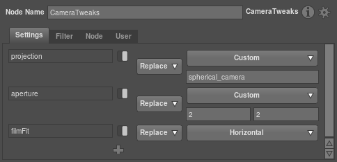The parameter tweaks needed for a spherical camera in Arnold