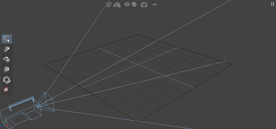 The camera node with an adjusted Translate plug