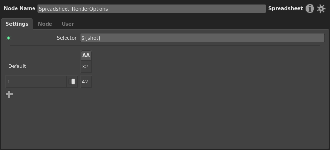 The spreadsheet with a clean column