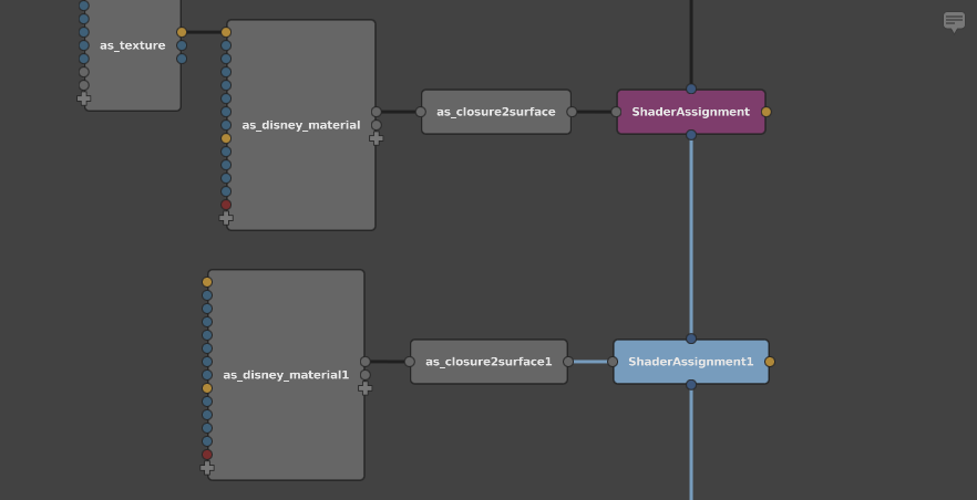 A second shader in the Graph Editor