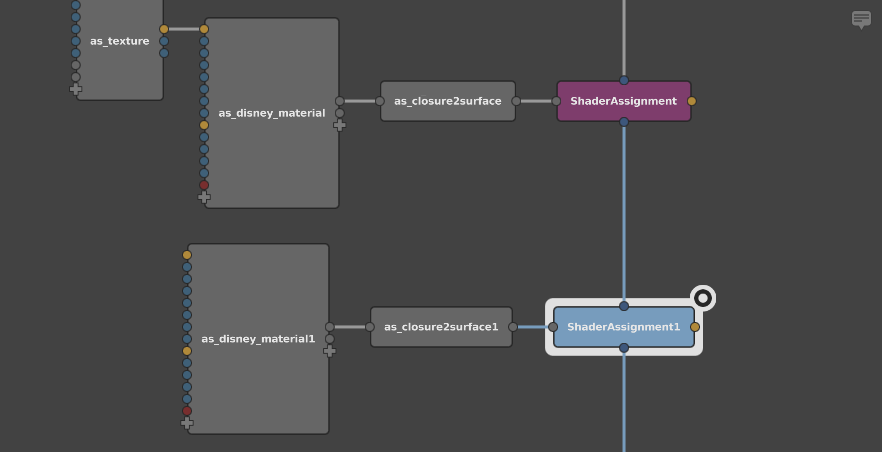 A second shader in the Graph Editor