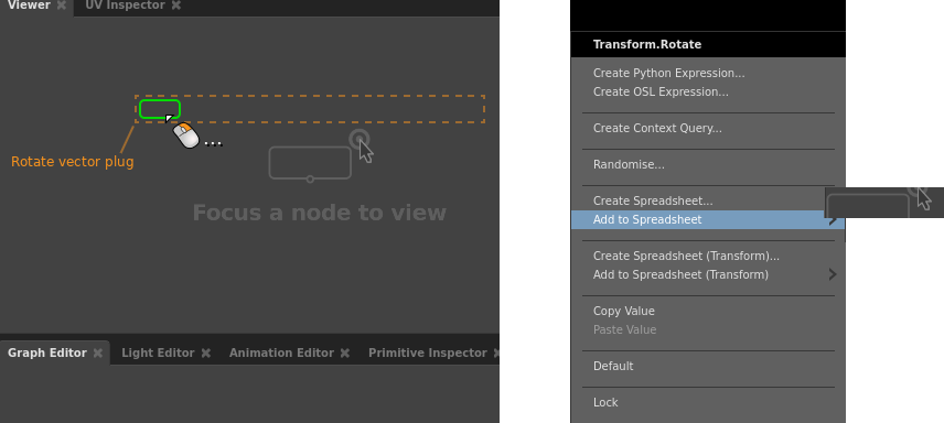 Adding a whole vector plug