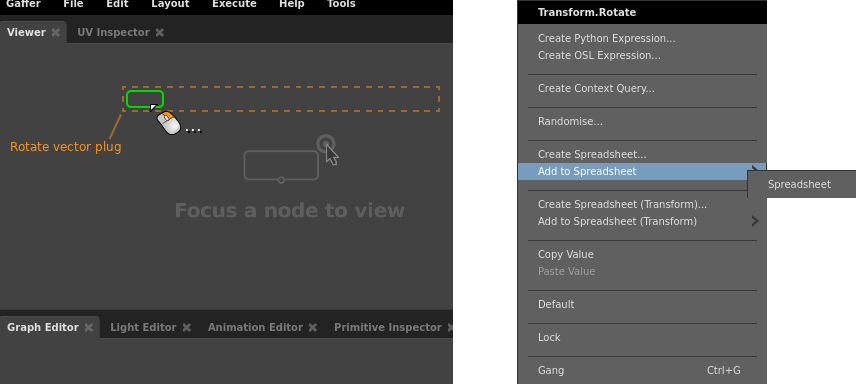 Adding a whole vector plug