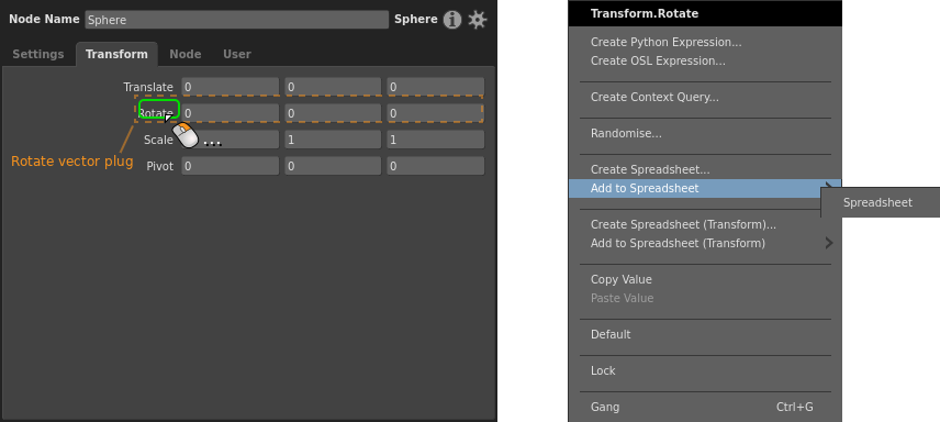 Adding a whole vector plug
