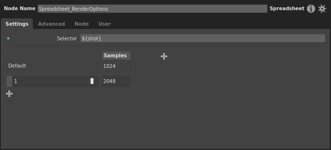 The spreadsheet with a clean column