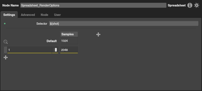 The spreadsheet with a clean column