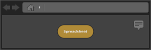 A Spreadsheet with its full name displayed in the Graph Editor