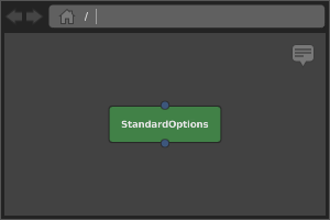 StandardOptions node in Graph Editor